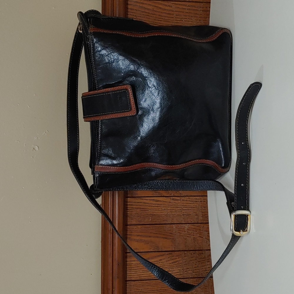 Piero Vintage Leather Crossbody Bag
